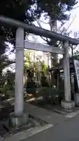 下石神井御嶽神社の鳥居