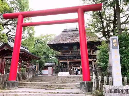 青井阿蘇神社の鳥居