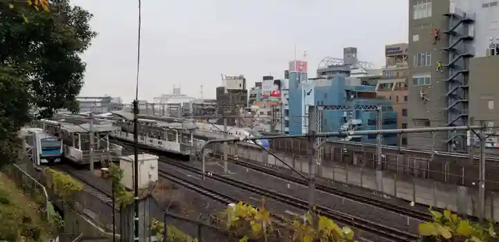 諏方神社の周辺