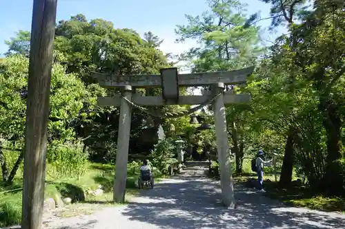 金澤神社の鳥居