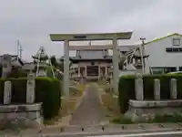 津島神社(上町)の鳥居