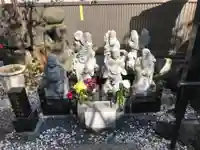 上中里西方不動尊の像