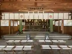 滋賀県護国神社の本殿
