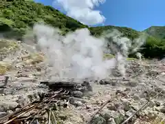 温泉神社の周辺