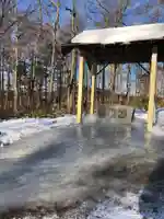 忠類神社の手水舎