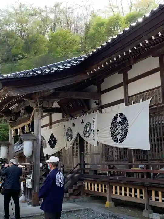 南部神社の本殿・本堂