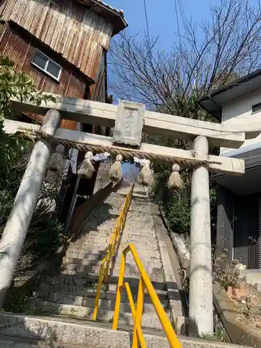 貴布禰神社の鳥居