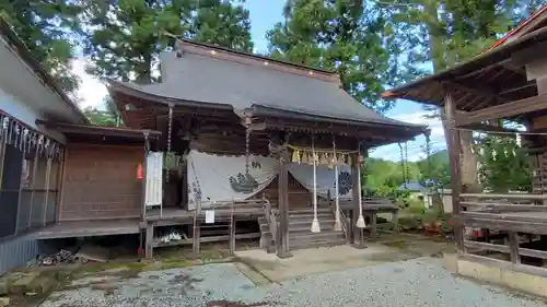 生出森八幡神社(里宮)の本殿・本堂
