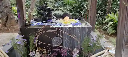 法輪寺の手水舎