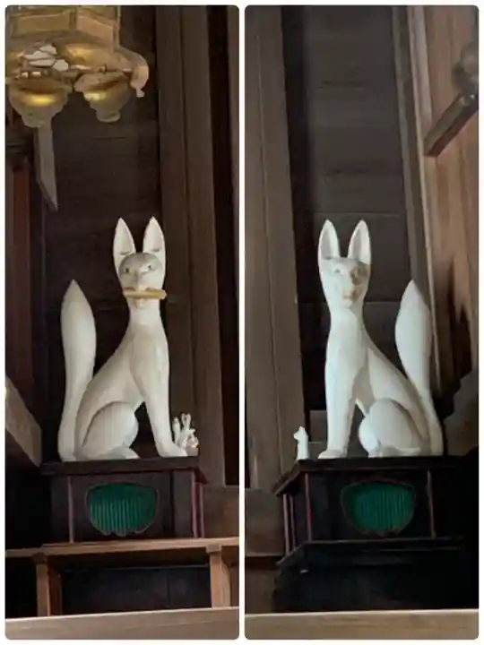 花山稲荷神社の狛犬