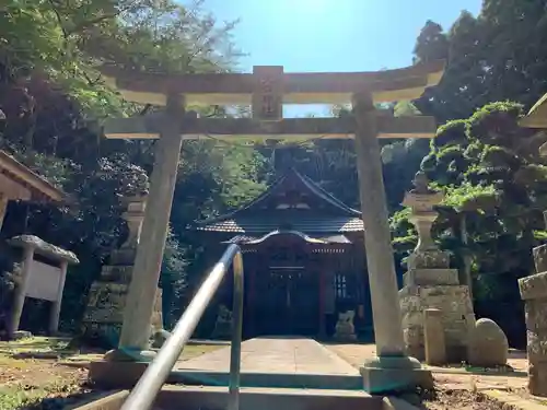 矢口神社の鳥居