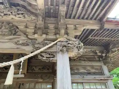 八幡神社の芸術