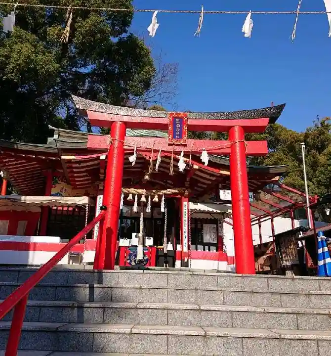 熊本城稲荷神社の鳥居