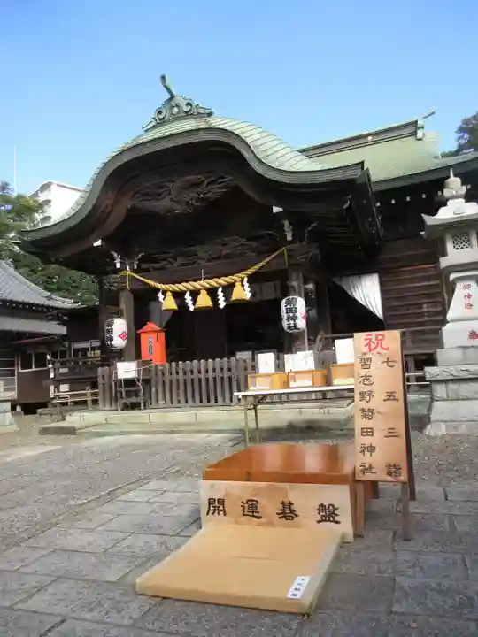 菊田神社の本殿・本堂