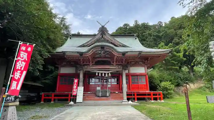 飯野川亀ヶ森八幡神社の本殿・本堂