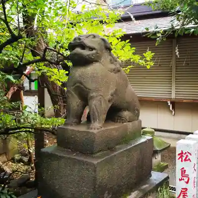御田八幡神社の狛犬