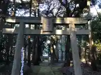 六所神社の鳥居