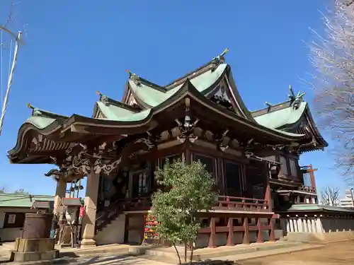 諏訪神社の本殿・本堂