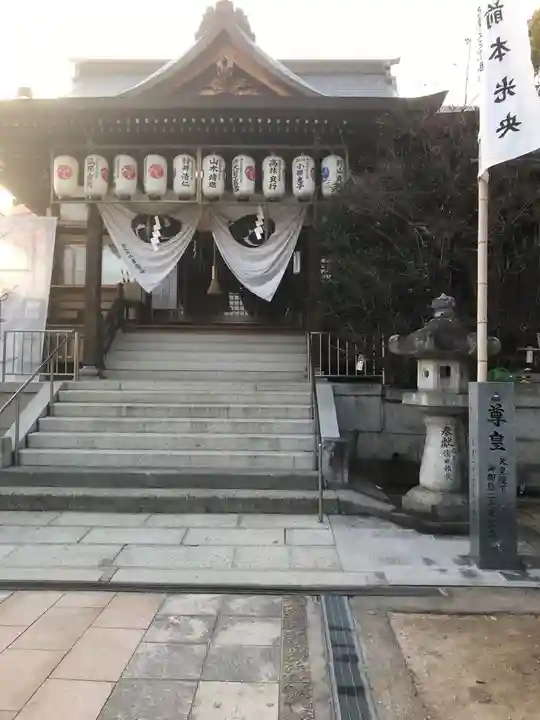 旭山神社の本殿・本堂