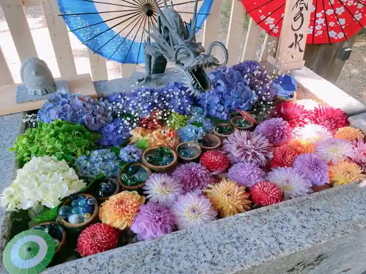 札幌諏訪神社の手水舎