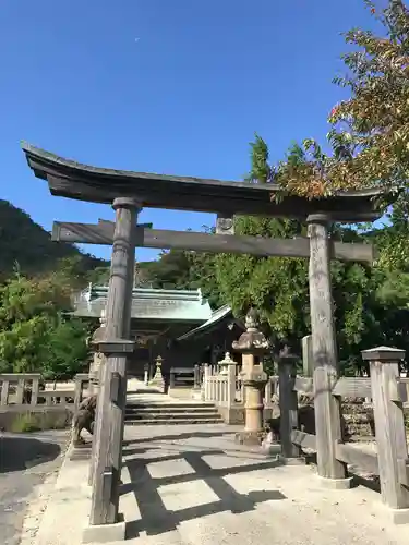 賀茂那備神社の鳥居