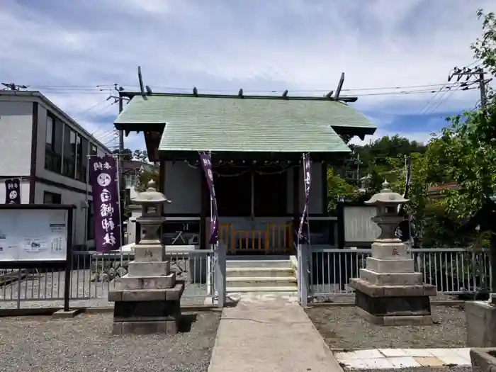 白幡神社の本殿