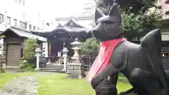 千束稲荷神社の狛犬