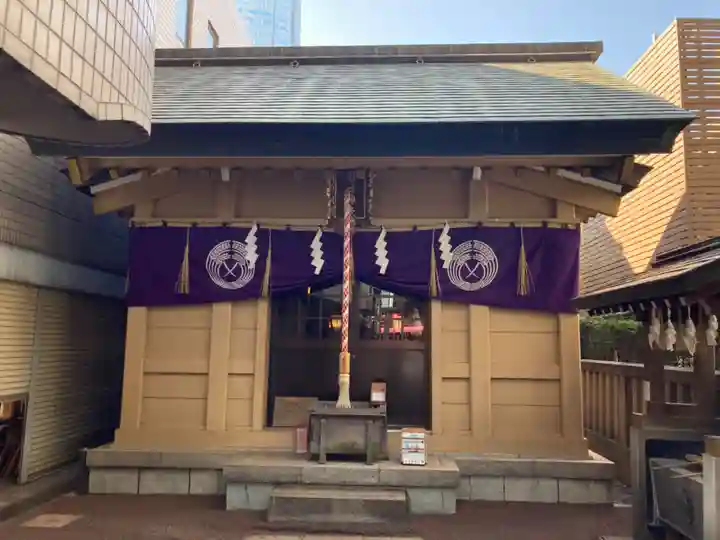 朝日神社の本殿・本堂