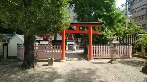 率川神社（大神神社摂社）の鳥居