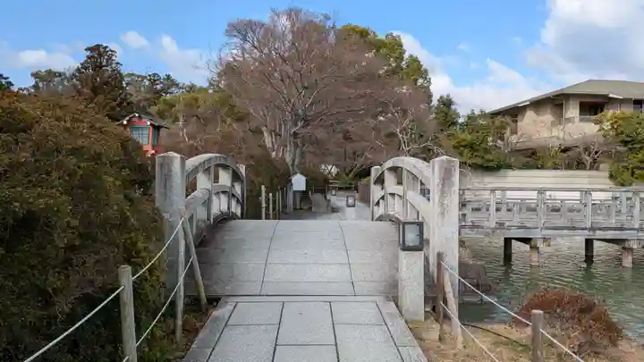長岡天満宮の庭園
