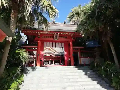 青島神社（青島神宮）の山門・神門