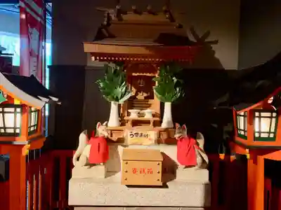 滝見稲荷社の本殿・本堂