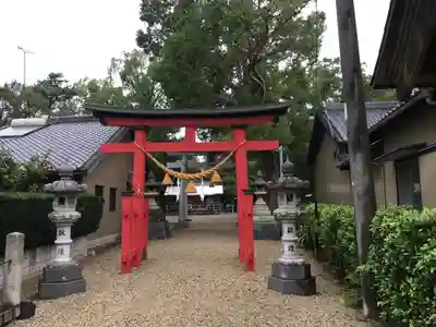 高須天神社の鳥居