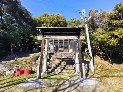 愛宕神社（柚井）の鳥居