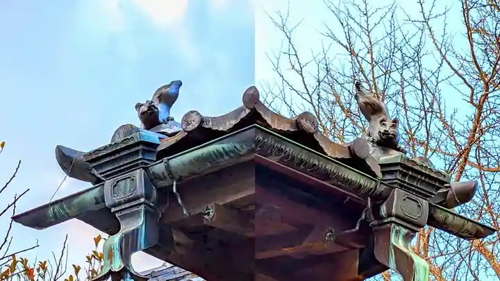 真間稲荷神社の狛犬