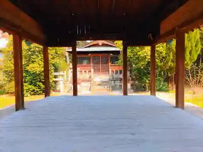 子安神明社（大留町6）の本殿・本堂