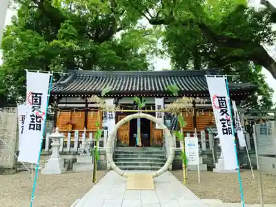阿保神社の本殿・本堂