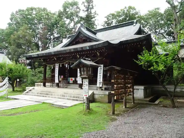 朝日森天満宮の本殿・本堂