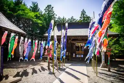 滑川神社 - 仕事と子どもの守り神(福島県)