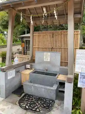 走水神社の手水舎