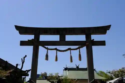 難波大社　生國魂神社の鳥居