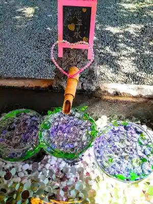 川越熊野神社の手水舎