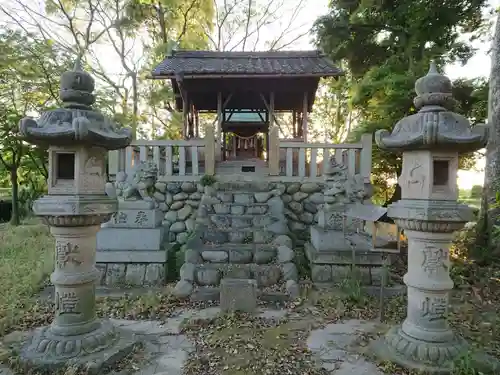 白山社（千代）の本殿・本堂