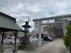 阿邪訶根神社の鳥居