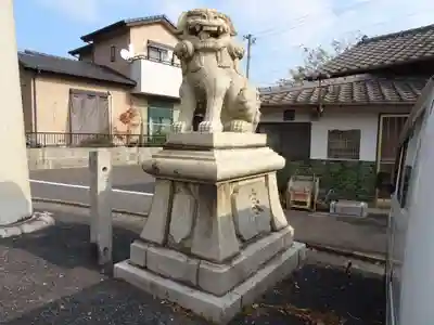 恒見八幡神社の狛犬
