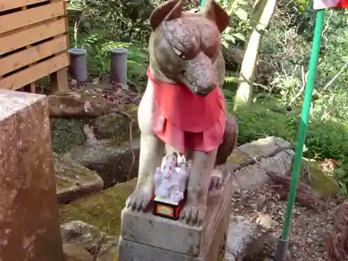 佐助稲荷神社の狛犬