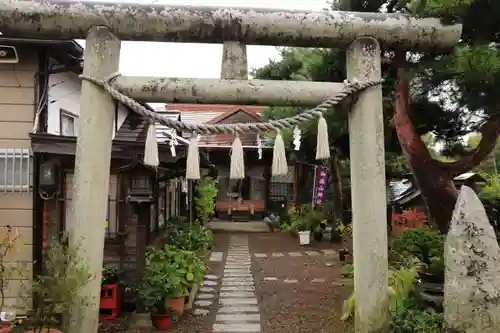 御嶽山神社の鳥居