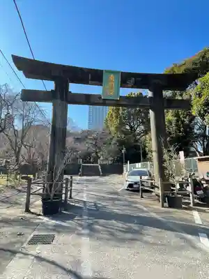 芝東照宮の鳥居