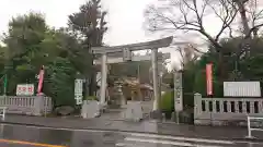 亀ケ池八幡宮の鳥居