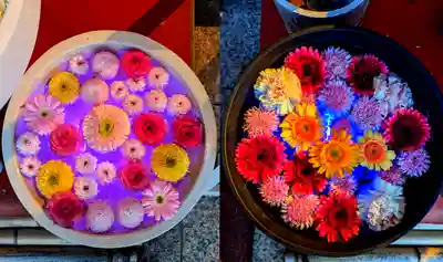 法輪寺の手水舎